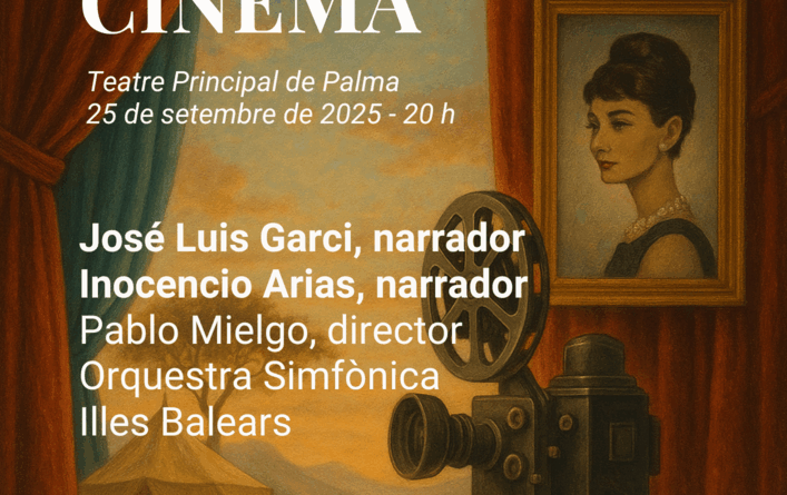 La Simfònica de les Illes Balears porta la màgia del cinema al Principal amb Garci i Arias
