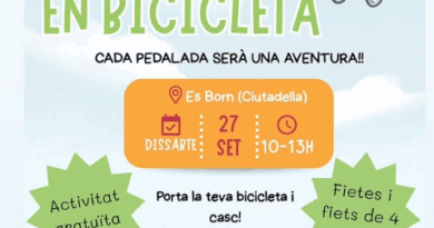 Ciutadella celebra la Festa en Bicicleta per a infants de 4 a 10 anys