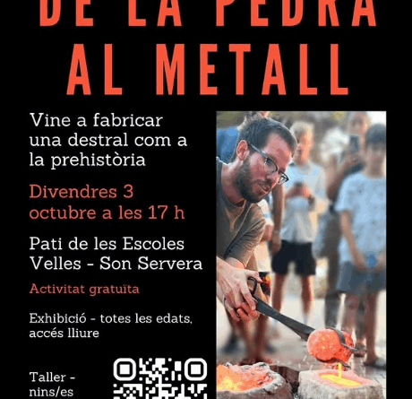 Son Servera acull el taller-exhibició “De la pedra al metall”