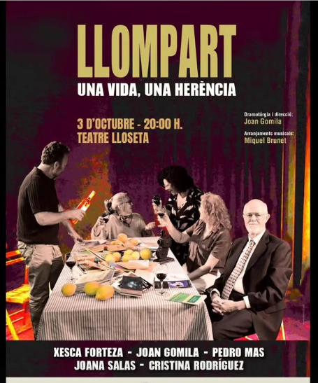 Llompart: una vida, una herència” arriba al Teatre Lloseta