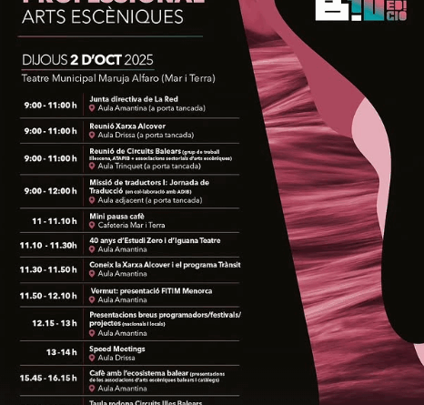 La Fira B! dedica una jornada professional a les arts escèniques amb un ampli programa de trobades i presentacions