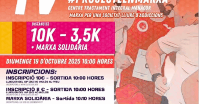 Manacor acull la IV Cursa #ProjecteEnMarxa per una societat lliure d’addiccions