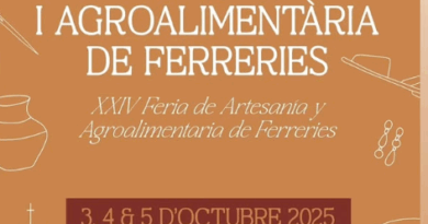 Ferreries celebra la 24a Fira d’Artesania i Agroalimentària del 3 al 5 d’octubre