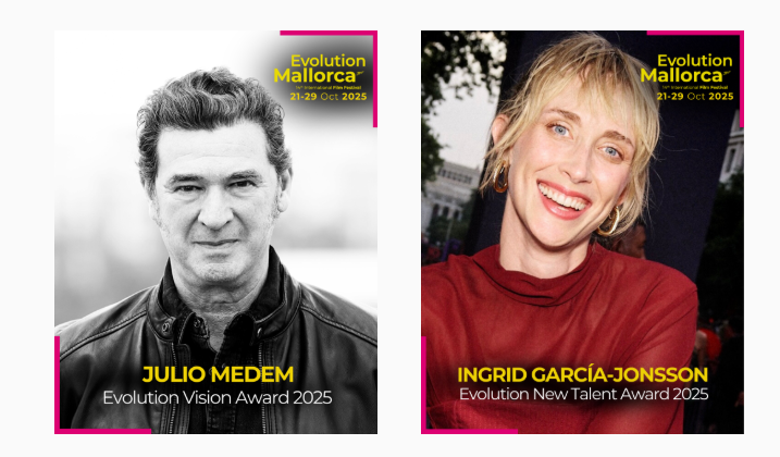 L’Evolution Mallorca International Film Festival homenatjarà Julio Medem i Ingrid García-Jonsson