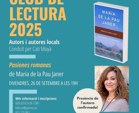 Club de lectura sobre Passions romanes, de Maria de la Pau Janer
