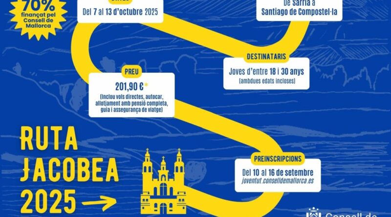 El Consell presenta la «Ruta jacobea» com a nova proposta juvenil