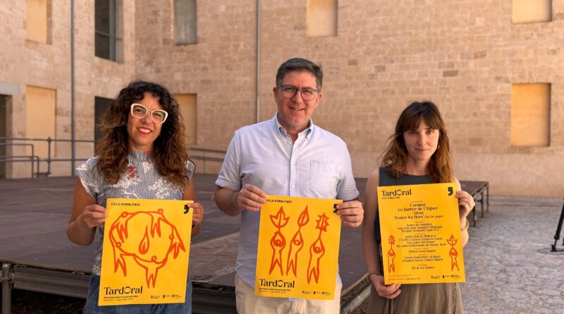 El Consell i la Fundació Mallorca Literària presenten el cicle d’oralitats TardOral 2025