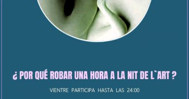 El col·lectiu Vientre presenta l’exposició «Per què robar una hora a la Nit de l’Art?» a Palma