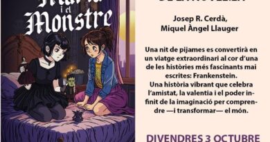 Presentació de la novel·la Maria i el Monstre a la Llibreria La Biblioteca de Sons