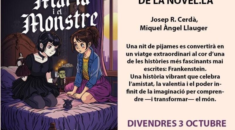 Presentació de la novel·la Maria i el Monstre a la Llibreria La Biblioteca de Sons