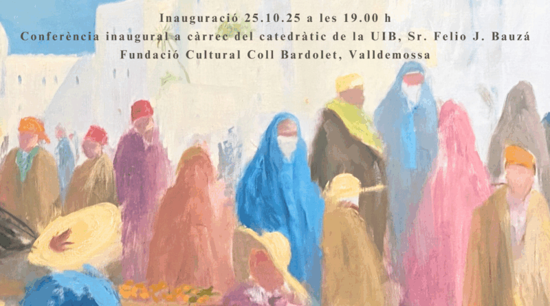 La Fundació Cultural Coll Bardolet celebra el seu 20è aniversari amb una exposició dedicada al vessant més viatger de l’artista