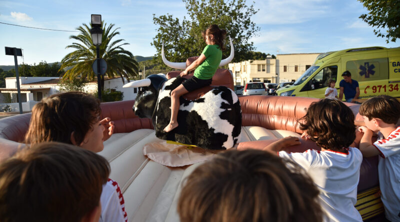 Santa Gertrudis acomiada la sisena edició de Joves al Carrer amb activitats i tallers