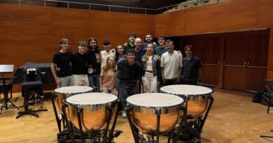 El timbalista internacional Raymond Curfs ofereix classes magistrals al Conservatori Superior de Música de les Illes Balears dins el programa Excellentia