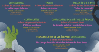Octubre arriba amb contacontes, tallers i festa de la Nit de les Ànimes a la Biblioteca Infantil de Nou Llevant