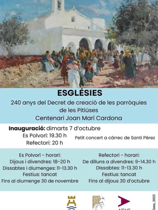 “Esglésies”: 240 años de historia parroquial en las Pitiusas y homenaje a Joan Marí Cardona