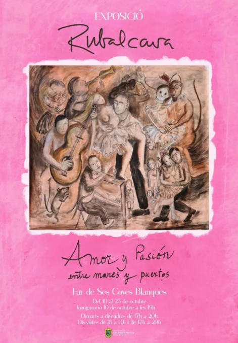 Cristina Rubalcava ilumina el Far de Ses Coves Blanques con la exposición “Amor y Pasión entre mares y puertos”