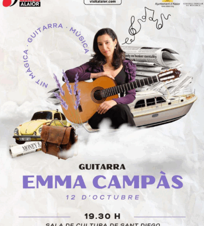 Concert d’Emma Campàs a la Sala de Cultura de Sant Diego d’Alaior