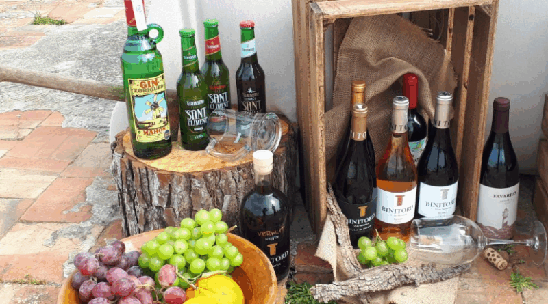 Degustació gastronòmica de producte local: tast de begudes a Menorca