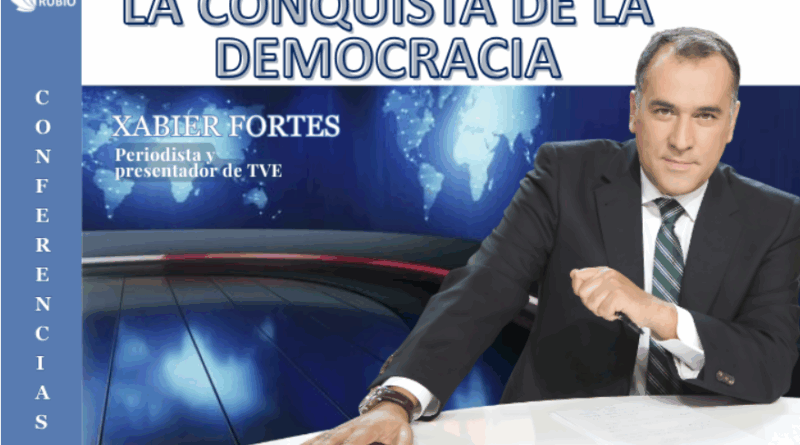 Xabier Fortes reflexiona a Maó sobre “La conquesta de la democràcia” en una nova conferència de la Fundació Rubió