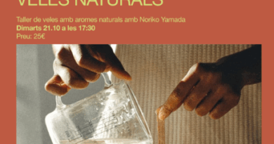 Aprèn a crear veles naturals amb l’artista japonesa Noriko Yamada a la Fundació Numa