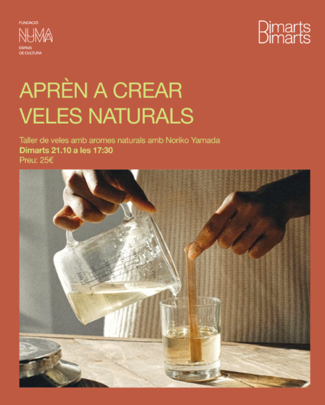 Aprèn a crear veles naturals amb l’artista japonesa Noriko Yamada a la Fundació Numa