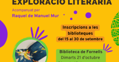 Exploració Literària torna a la Biblioteca de Fornells amb una nova sessió dedicada a la lectura compartida