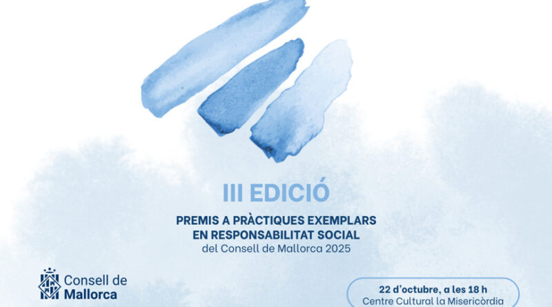 El Consell de Mallorca celebra la tercera edición de los Premios a las Prácticas Ejemplares en Responsabilidad Social