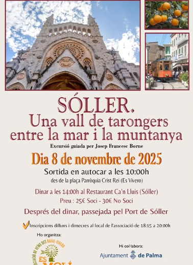 Excursió a Sóller: una vall de tarongers entre la mar i la muntanya