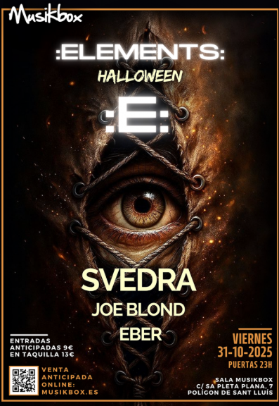 Elements: la nit més terrorífica arriba a Musikbox