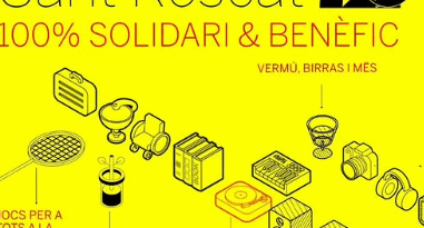 El 22è Mercat Sant Rescat omple la plaça Quadrado de solidaritat i bona música