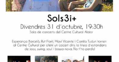 Sols3i+ porta el seu concert de jazz i bossa nova al Centre Cultural d’Alaior