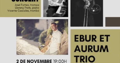 Ebur et Aurum Trio actua a la Sala de Cultura Sant Diego d’Alaior