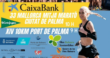 Torna la 33a Mallorca Mitja Marató Ciutat de Palma i la XIV 10KM Port de Palma