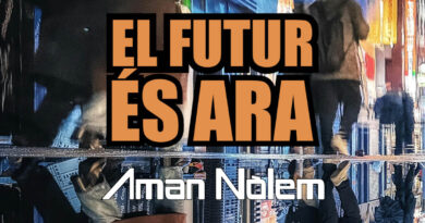 Aman Nòlem avança el futur amb el seu nou recull de relats curts El futur és ara