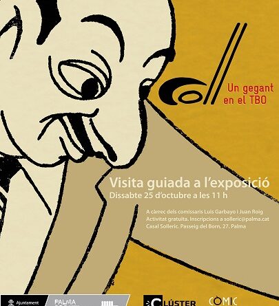 Visita guiada a l’exposició “Coll, un gegant en el TBO” al Casal Solleric