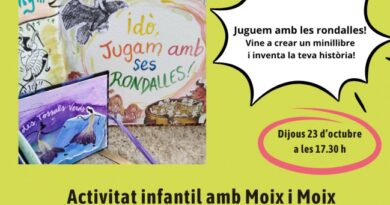 Taller infantil “Minillibre còmic”, amb Moix i Moix