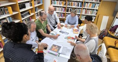 allers de trencaclosques d’Arquímedes i de conversa a la Biblioteca Can Salas de Palma