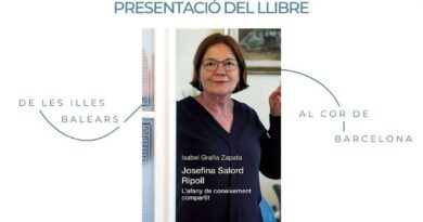 Presentació a Barcelona del llibre Josefina Salord Ripoll. L’afany de coneixement compartit