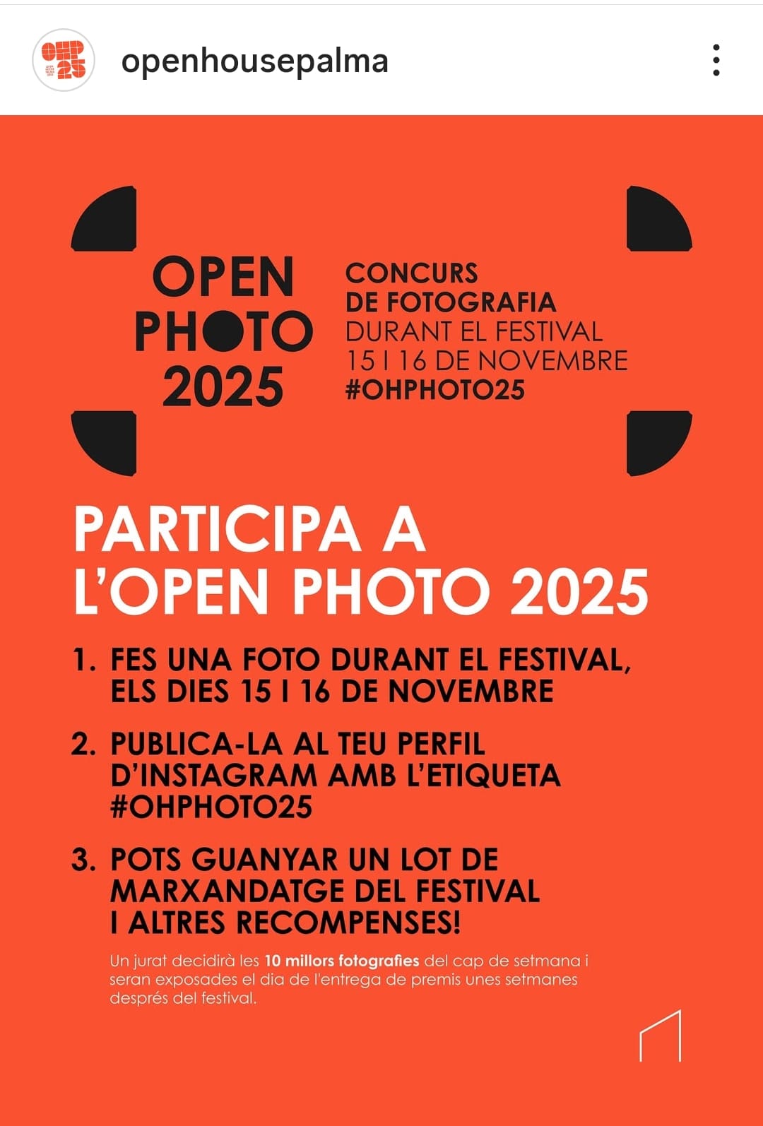 L’Open House Palma 2025 llança el concurs fotogràfic Open Photo