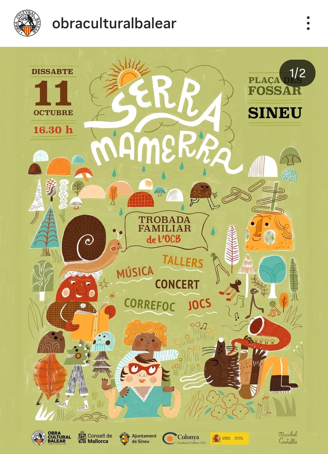 Sineu acull la trobada familiar Serra Mamerra amb tallers, música i correfoc