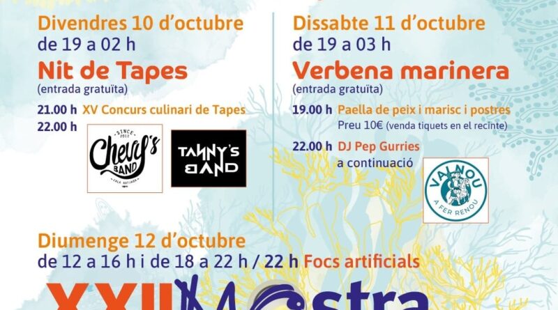 Capdepera celebra el Cap de Setmana del Peix Fresc amb la XXIII Mostra de la Llampuga
