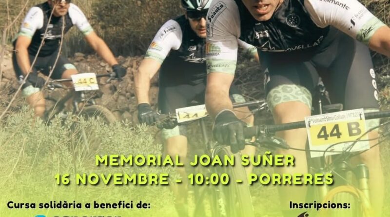 Porreres acollirà la 10a Volta amb Sitra i Colla de 3 MTB 2025, una cursa solidària a benefici d’Asperger Balears