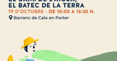 Excursió “El camí de l’aigua, el batec de la terra” al Barranc de Cala en Porter