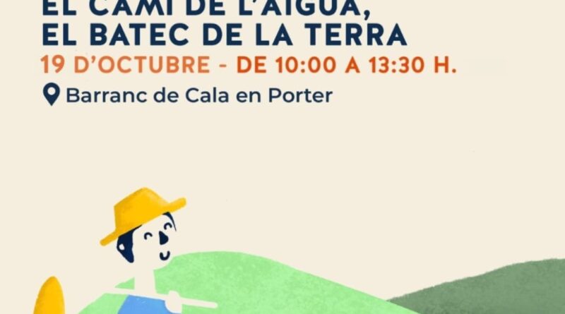 Excursió “El camí de l’aigua, el batec de la terra” al Barranc de Cala en Porter