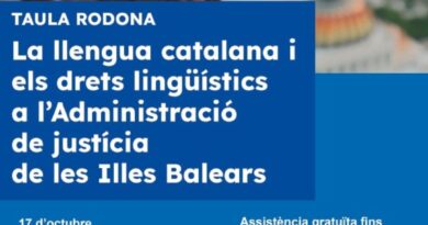 Taula rodona sobre la llengua catalana i els drets lingüístics a l’Administració de Justícia de les Illes Balears