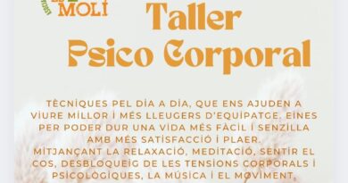 L’Associació de Veïns Es Molí ofereix noves places per al Taller Psico Corporal