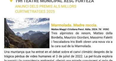 La Mostra de Cinema de Muntanya de Palma celebra la seva setena sessió amb el film “Marmolada. Madre roccia”