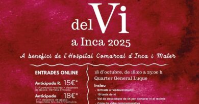 9a Nit del Vi a Inca 2025, una cita solidària amb el millor vi de Mallorca
