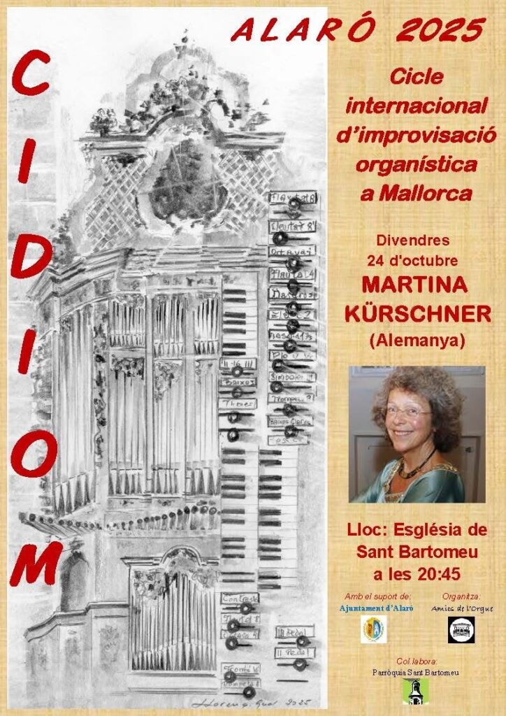 Alaró es converteix en l’epicentre de la improvisació organística amb el nou Cicle Internacional Cidiom