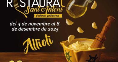 Torna “Restaurat” a Sant Antoni amb un homenatge al sabor més autèntic d’Eivissa: l’allioli